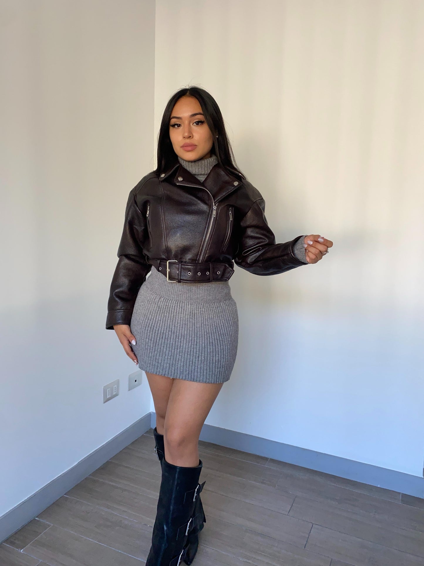 Jacket dupe Zara cuerina