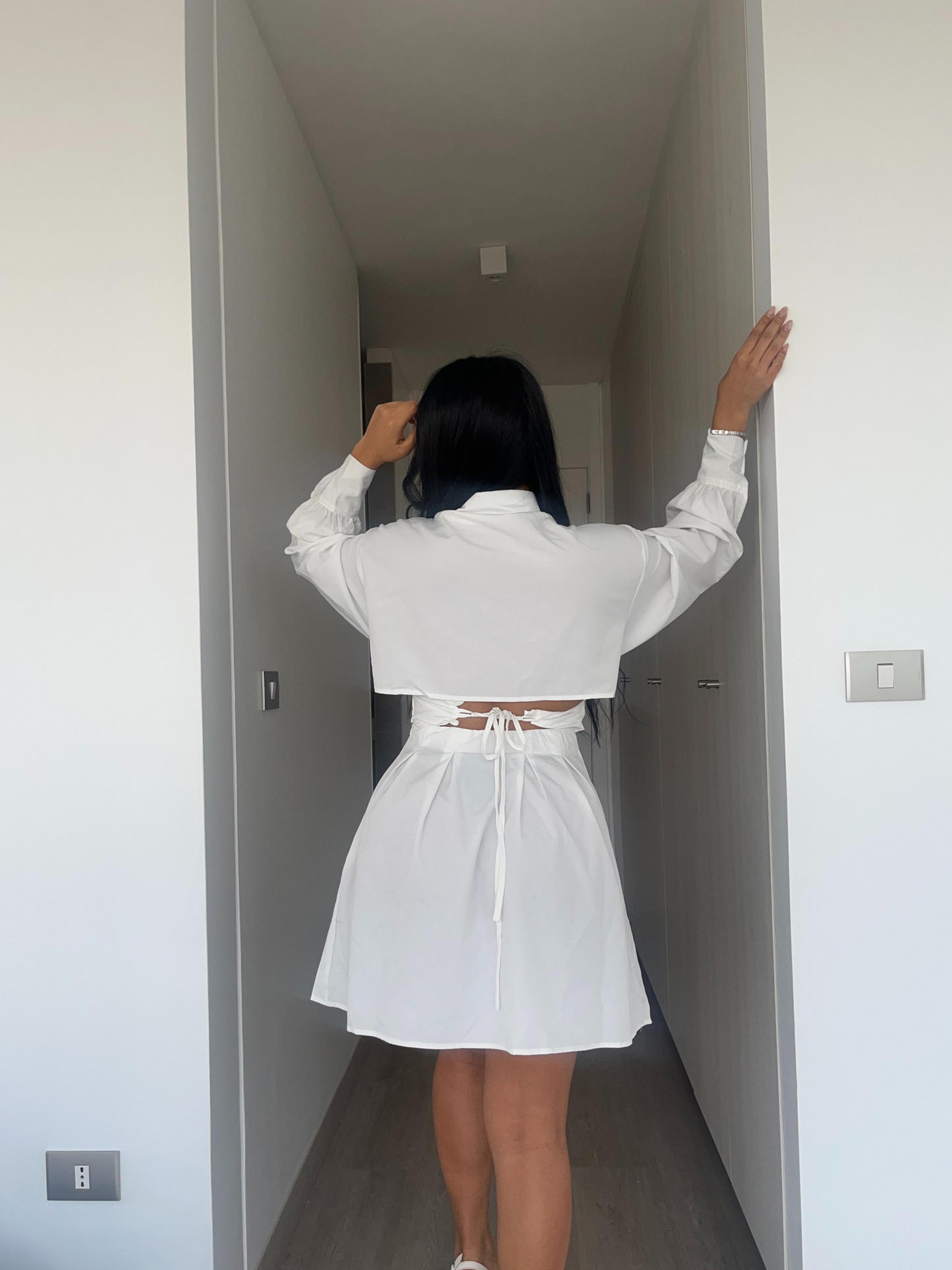 Camisa Vestido Corset