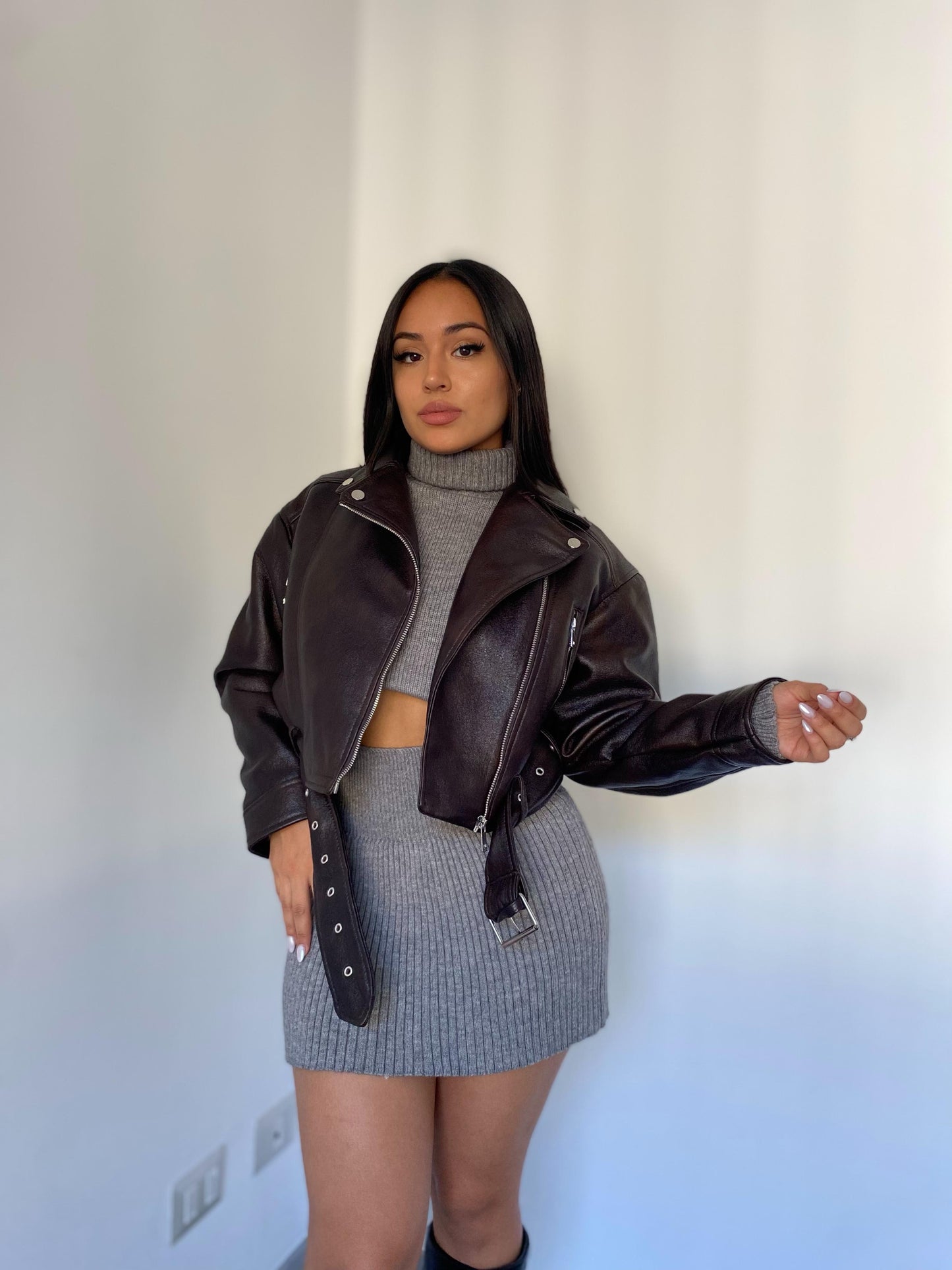 Jacket dupe Zara cuerina