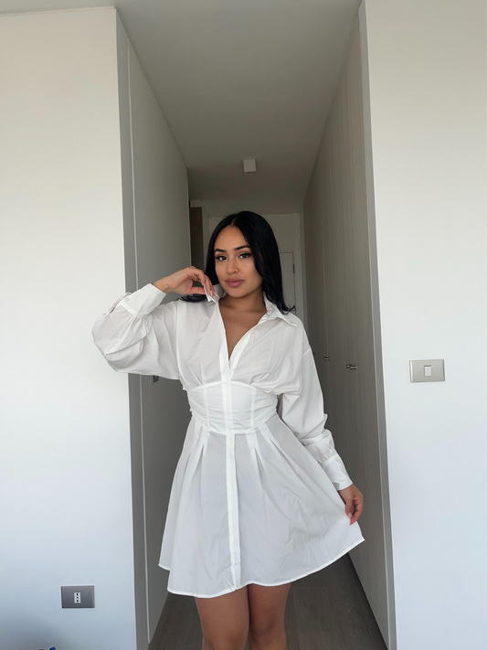 Camisa Vestido Corset